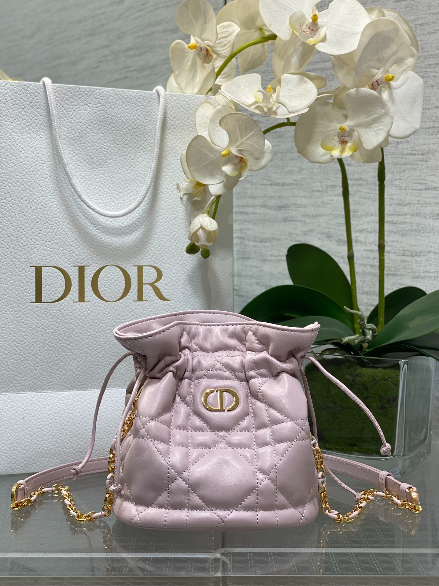 디올 Jolie 스몰 버킷백