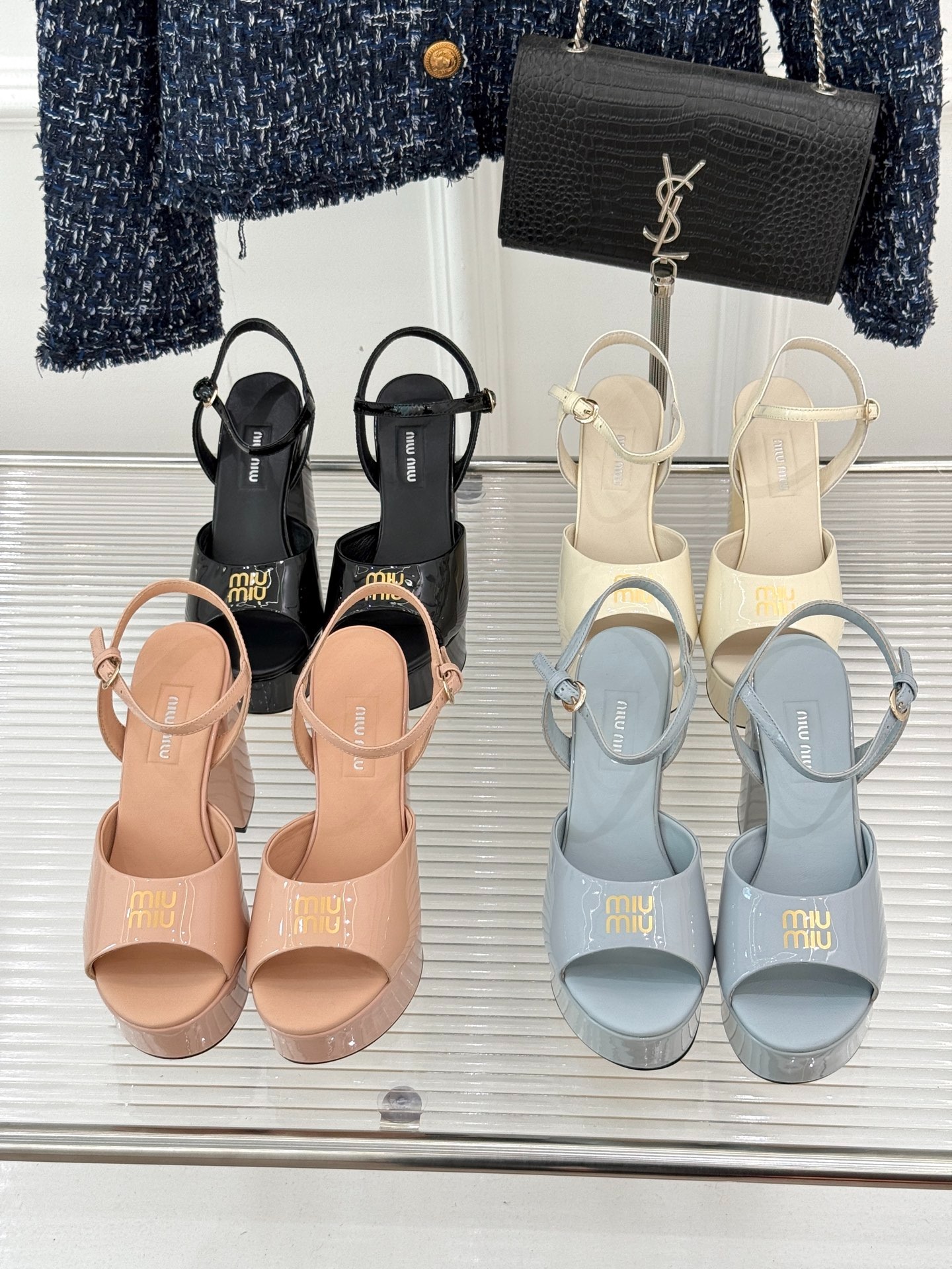 미*미* 25s 봄여름 신상 통굽 샌들