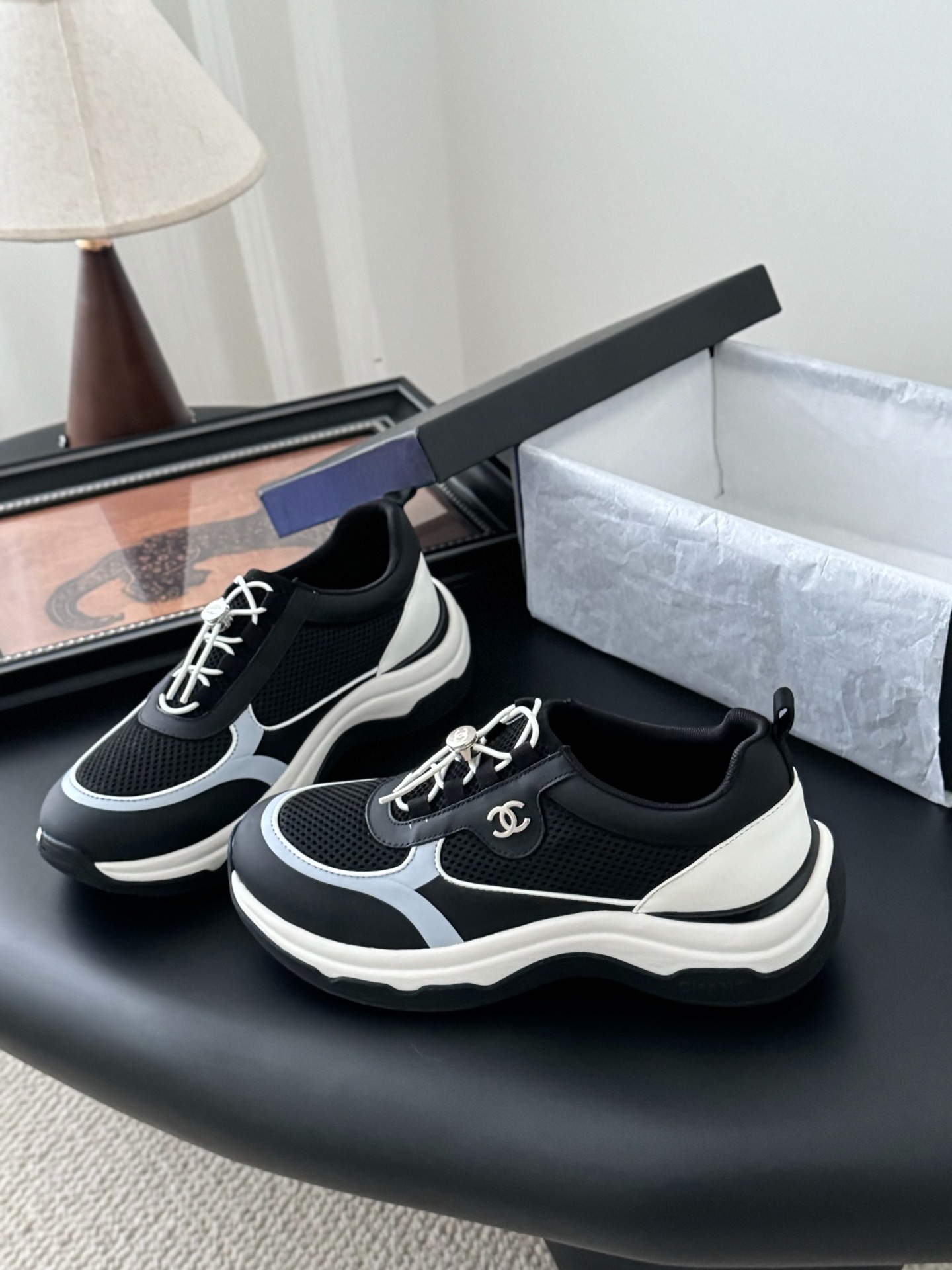 샤* 25K 클래식 컬러 블록 스니커즈