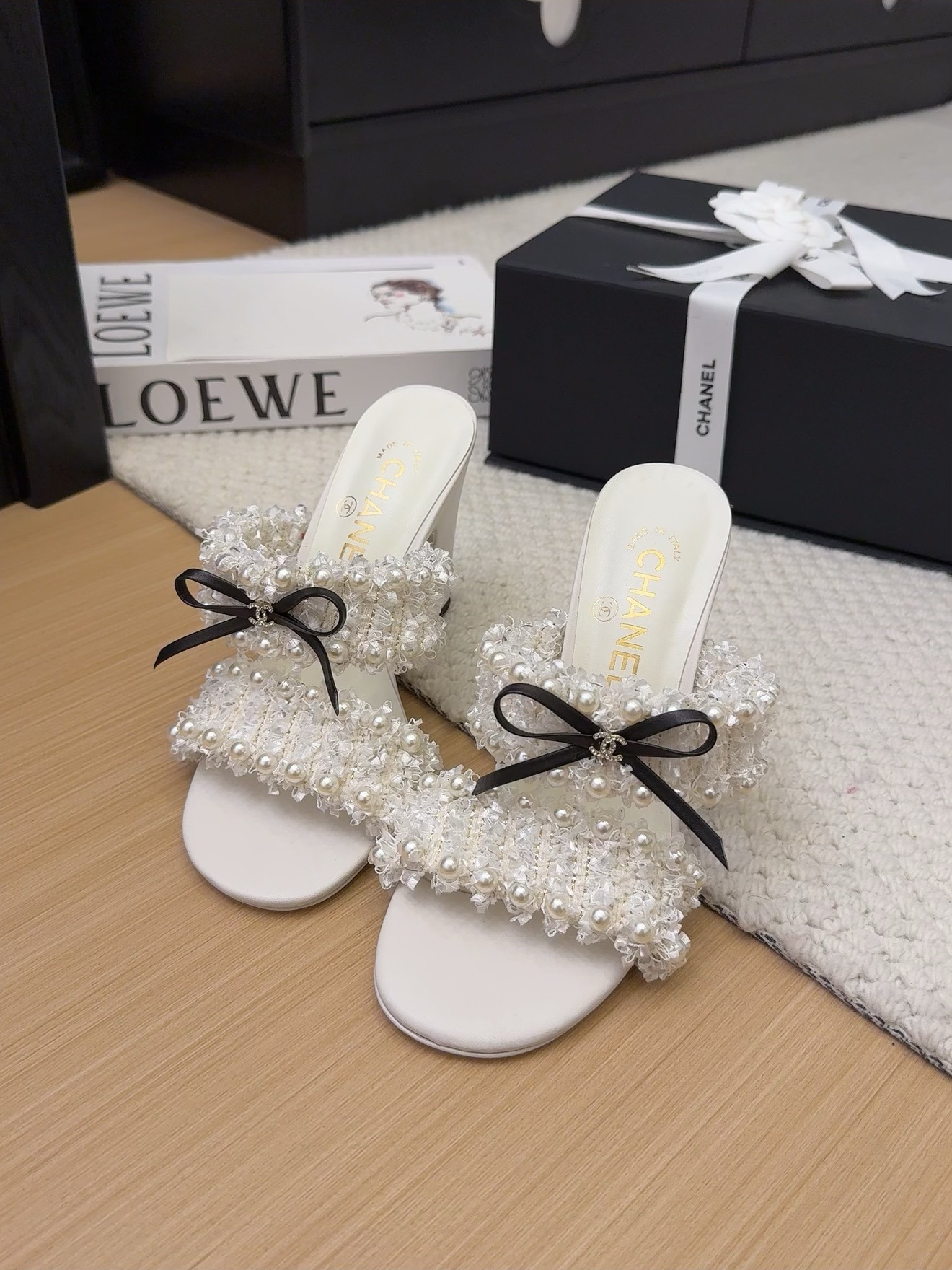 샤* 25 신상 비즈 슬리퍼