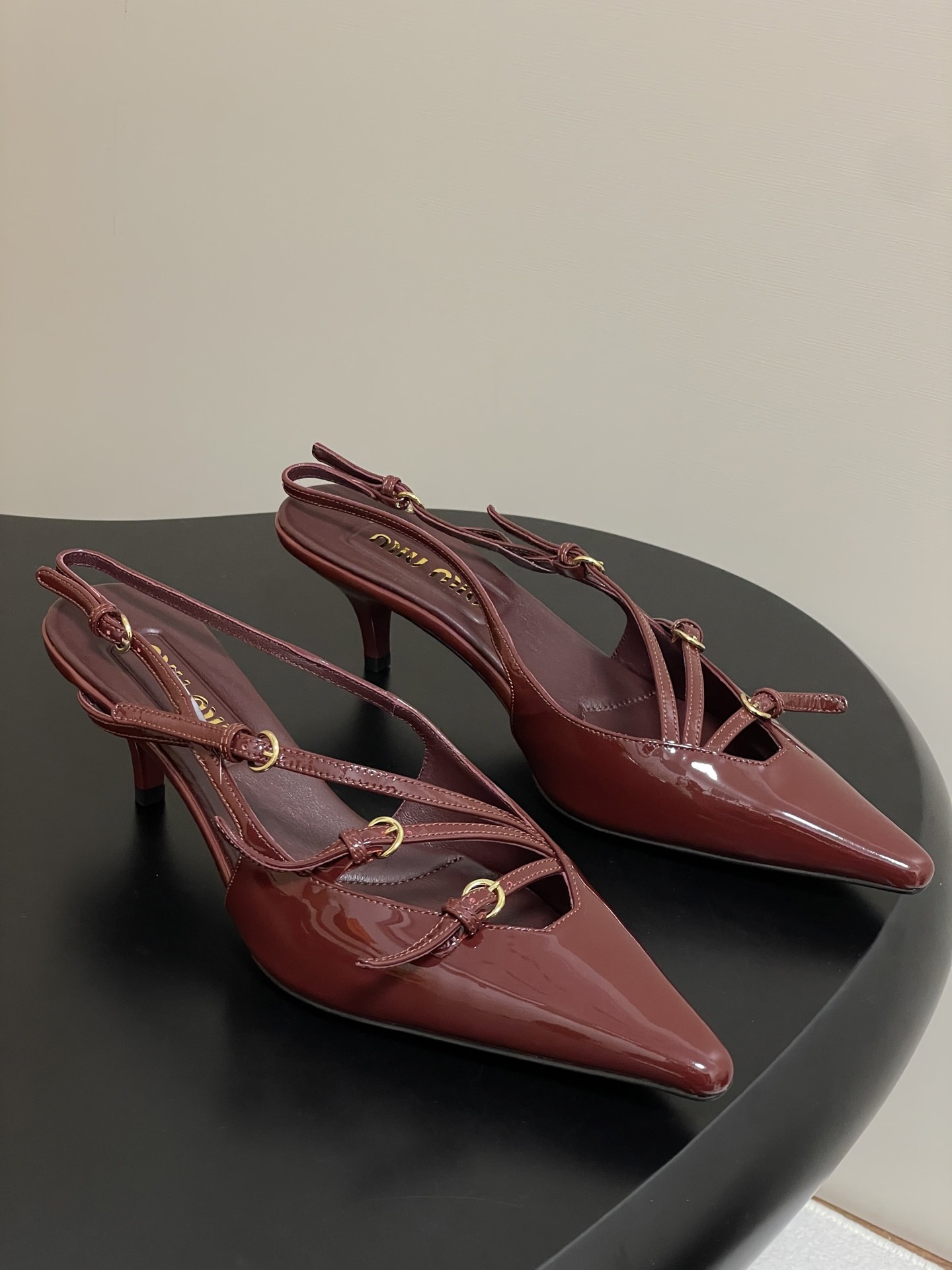 미*미* 신상 스트랩 플랫슈즈 스틸레토 힐