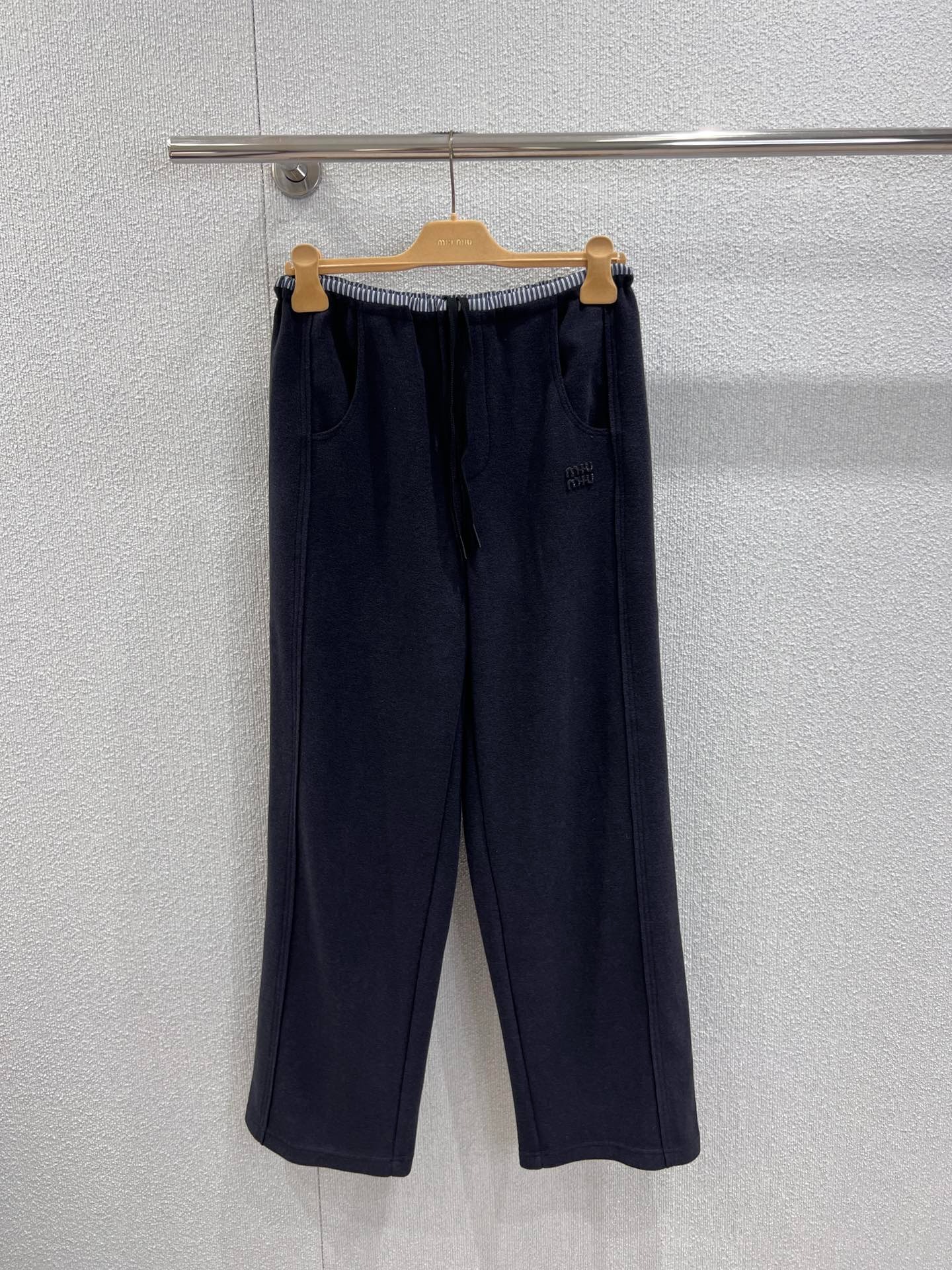 미*미* 25Fw 신상 아플리케 타월 캐주얼 바지