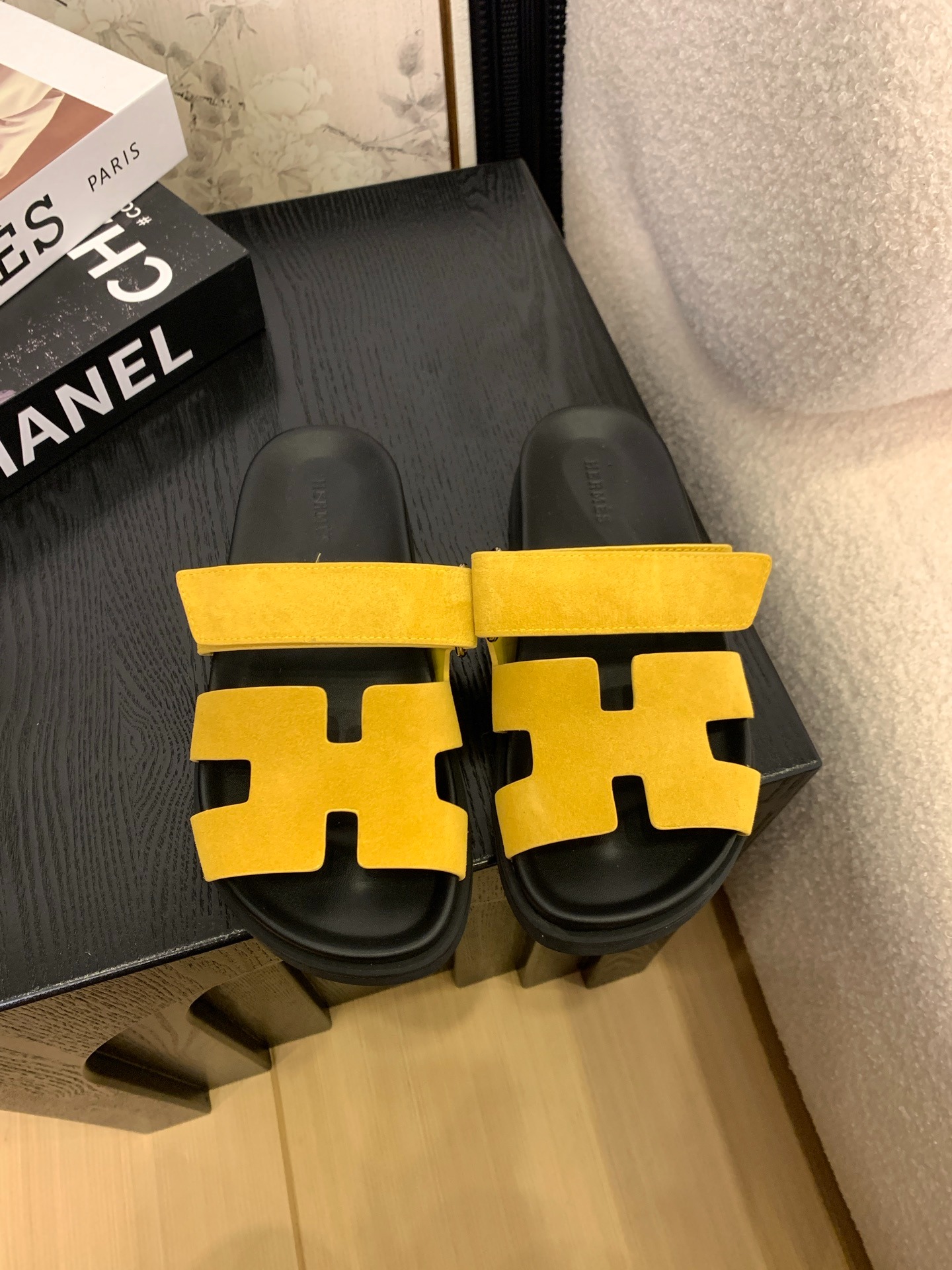 에*메스 레트로 슬리퍼 샌들