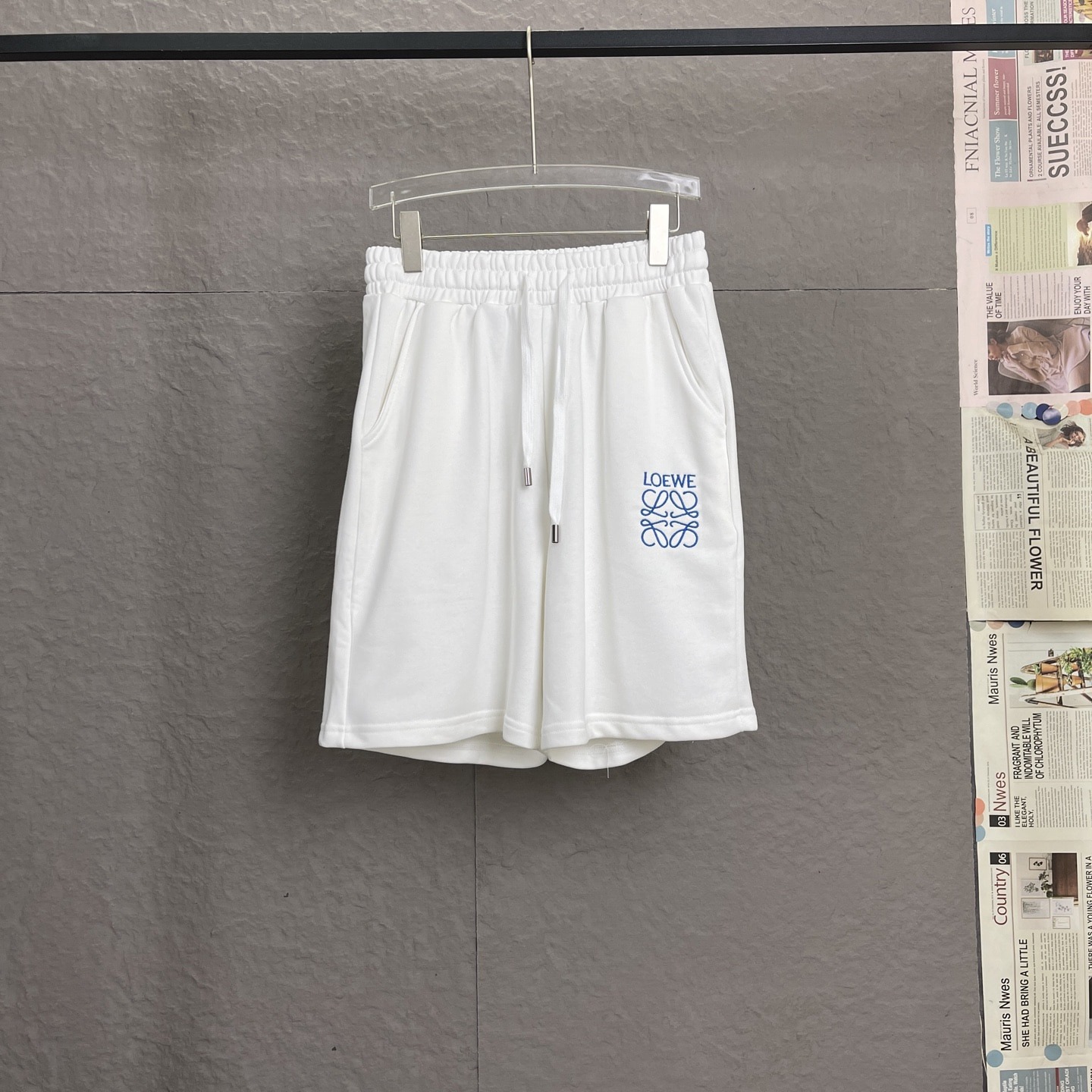 로*베 25신상 자수 반바지