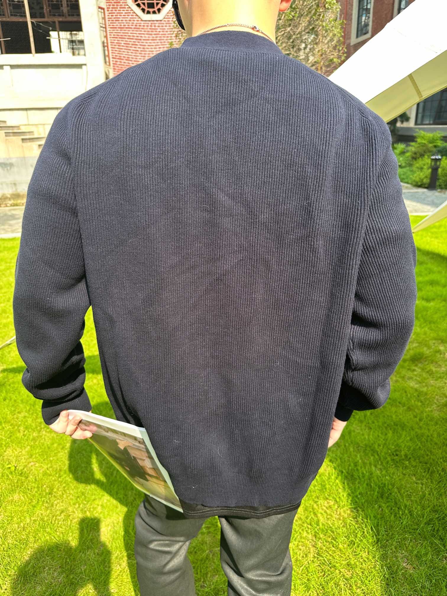 구* 25FW 면 니트 가디건