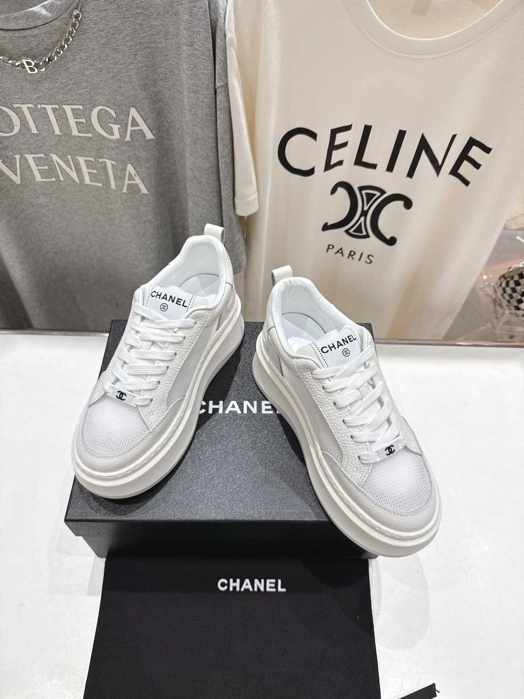 샤* 2025ss 최신 통굽 스니커즈