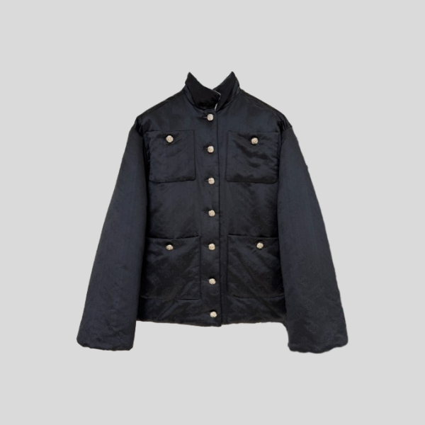 샤넬 코튼 패딩 자켓