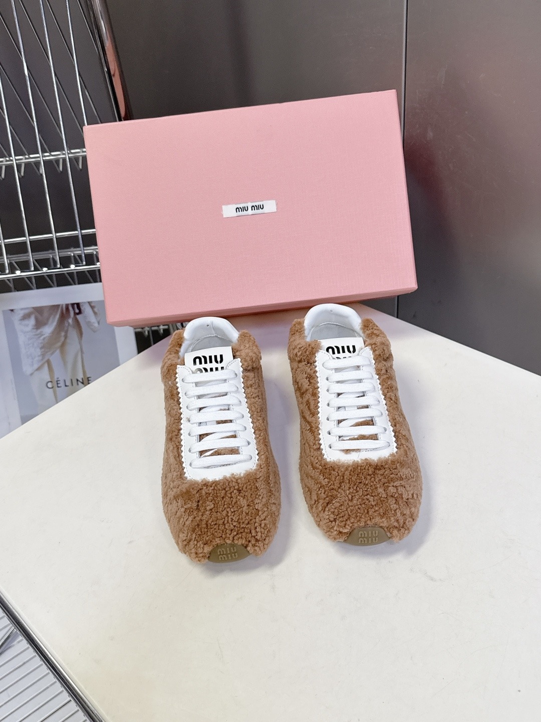 미*미* 신상 가보시 털 슈즈