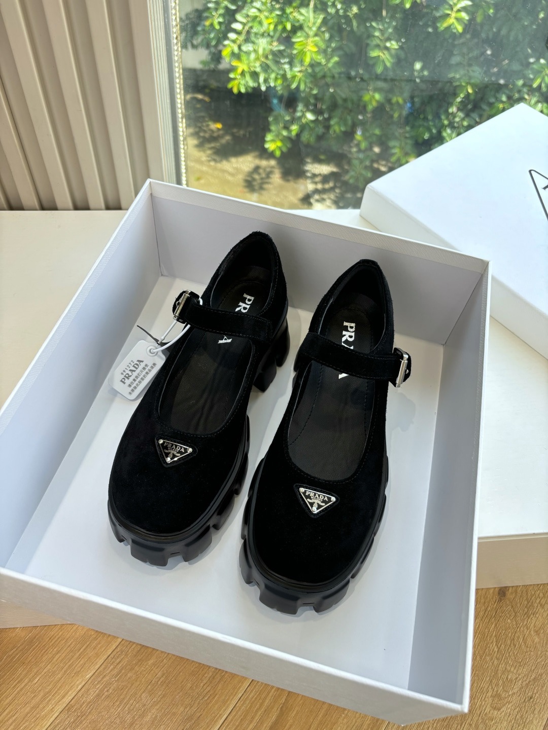 프*다 25Fw 최신 메리제인 통굽 펌프스 로퍼