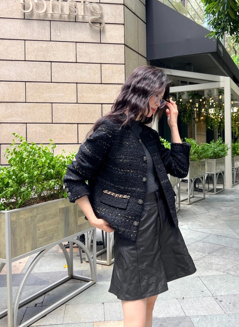 샤* 신상 우븐코트