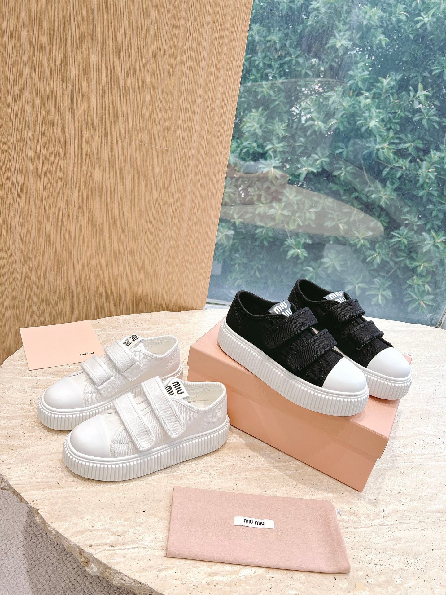 미*미* 25 봄 벨크로 통굽 신발