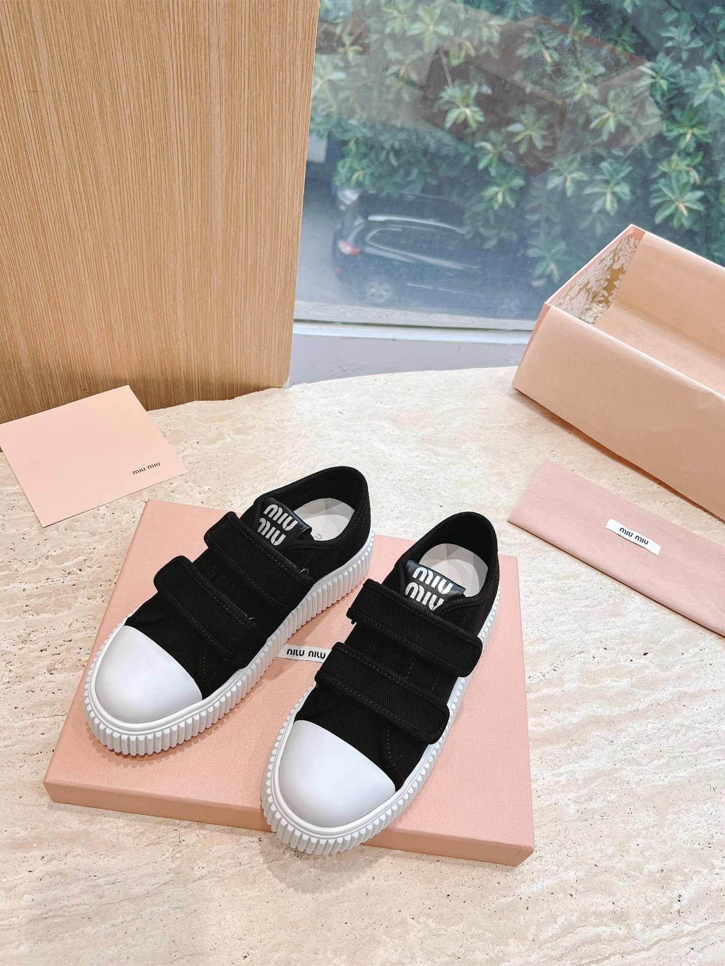 미*미* 25 봄 벨크로 통굽 신발