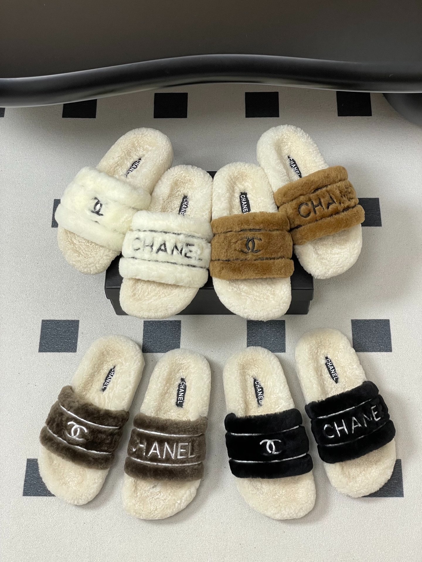 샤* 신상 양털 슬리퍼