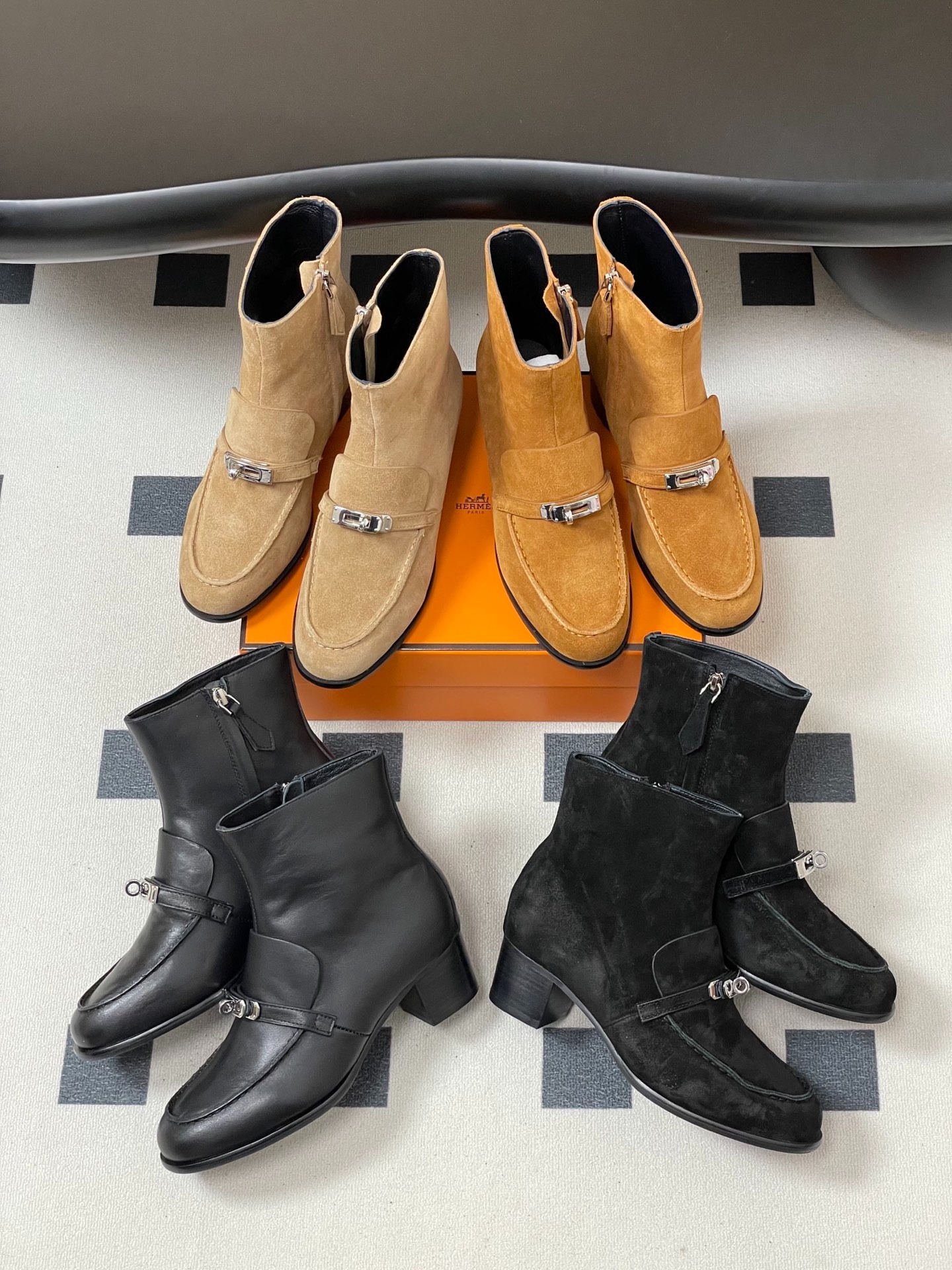 에*메스 25Fw 신상 켈시 앵클부츠