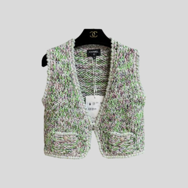 샤넬 우븐 베스트