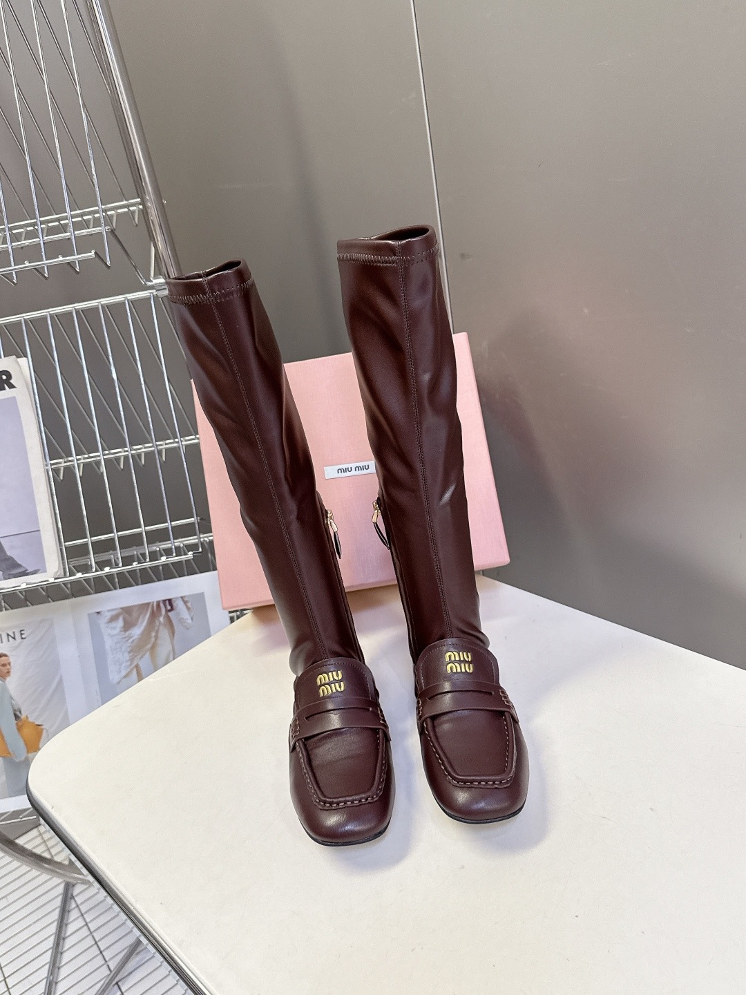 미*미* 25 신상 런웨이 스판 부츠