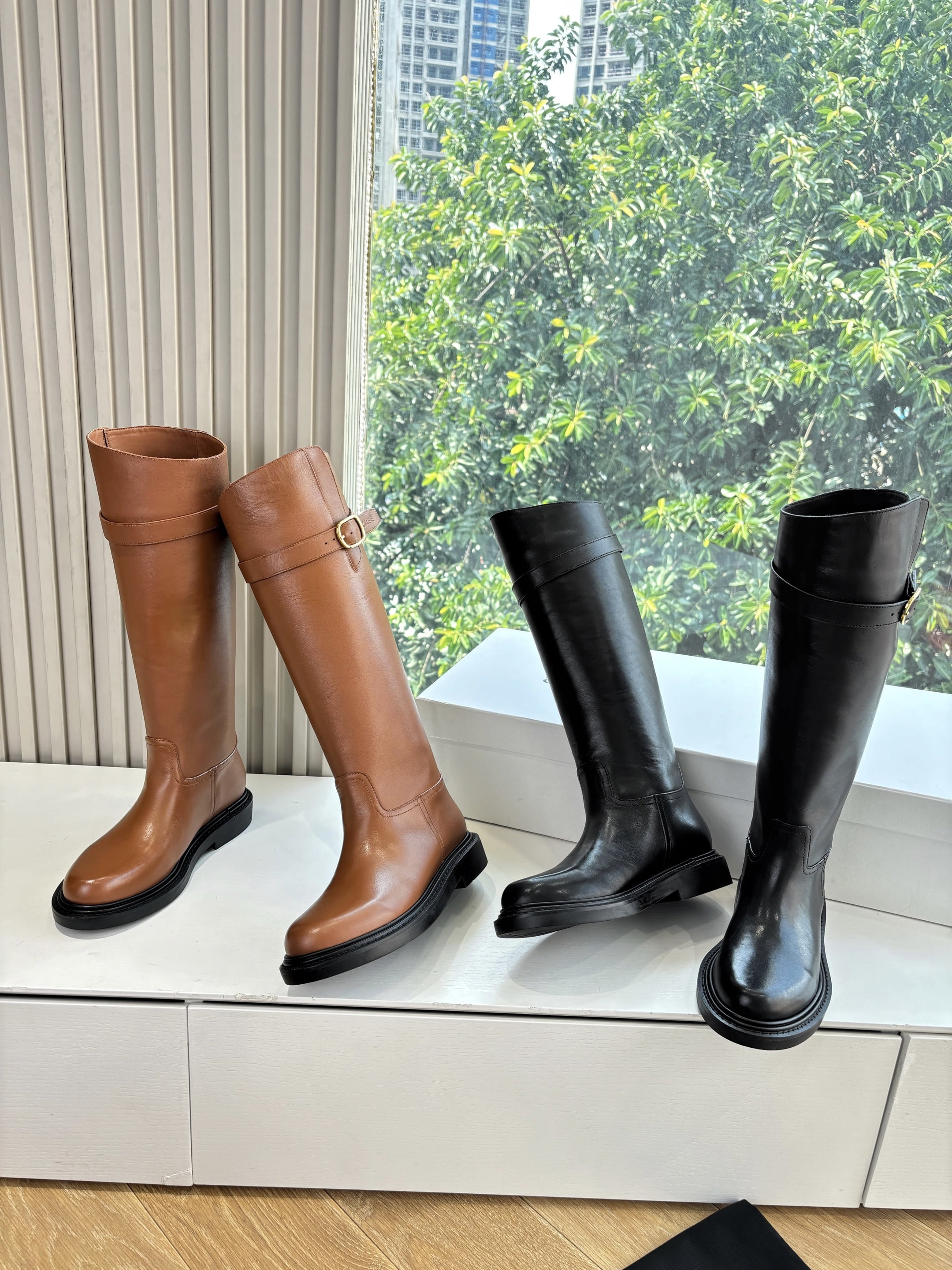 셀*느 25 신상 최고급 롱라이더 부츠