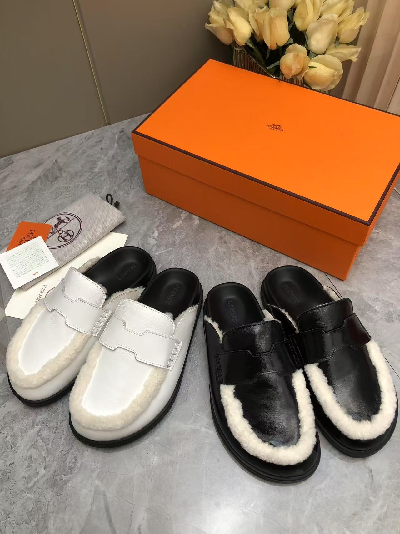 에*메스 신상 세미토 버켄슈즈