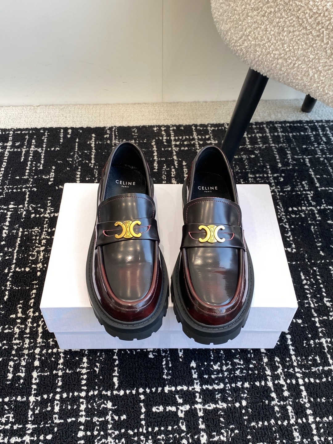 셀*느 25ss 트리오페 체인 로퍼