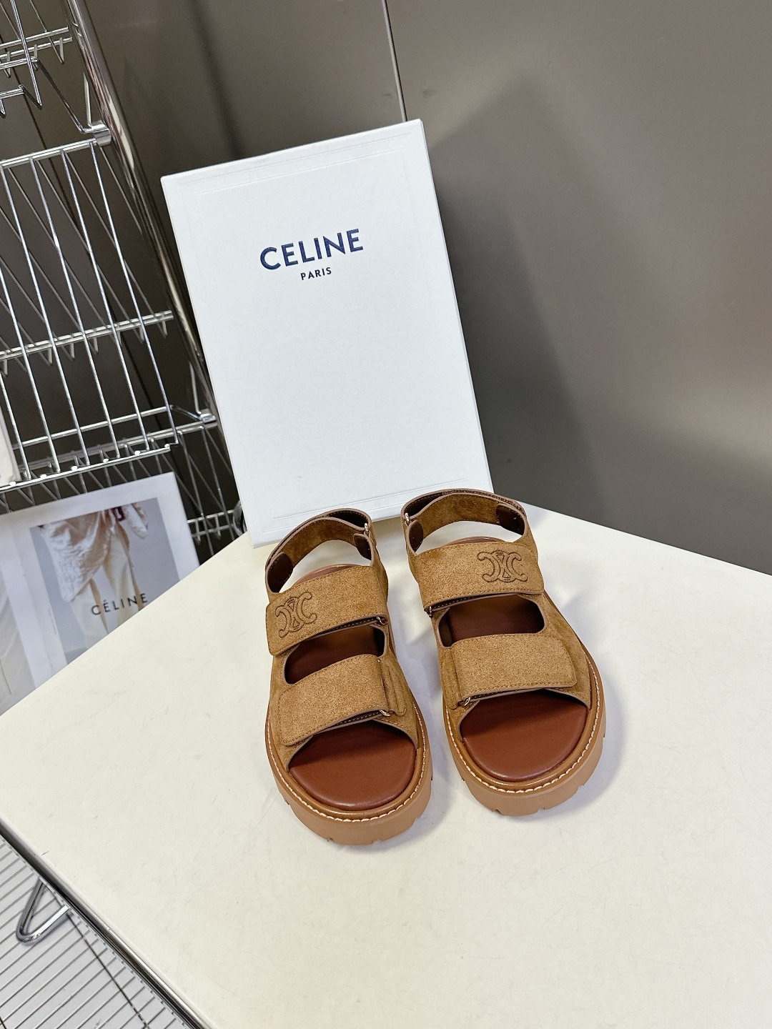 셀*느 봄여름 신상 빈티지 로마 샌들