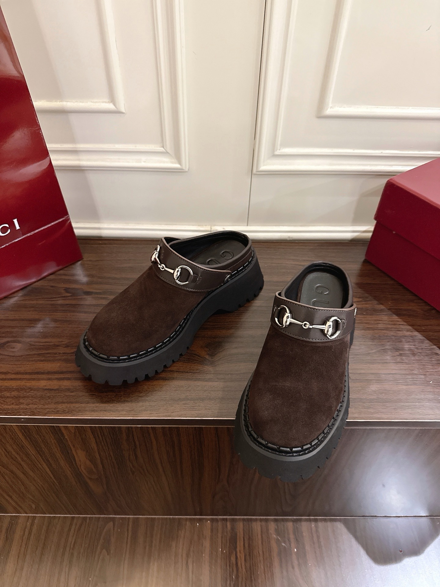 구* 부클 뮬러 토오픈 슬리퍼