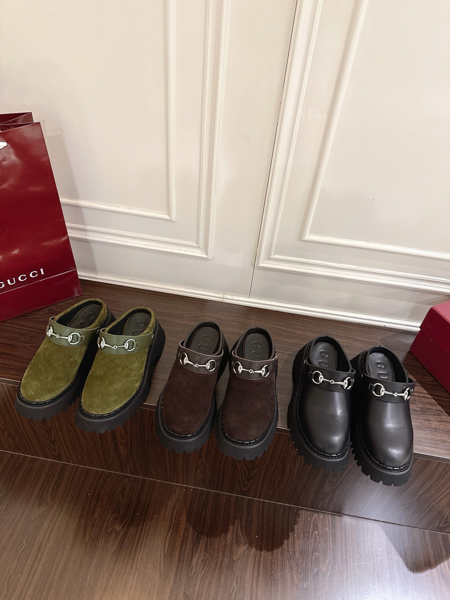 구* 부클 뮬러 토오픈 슬리퍼