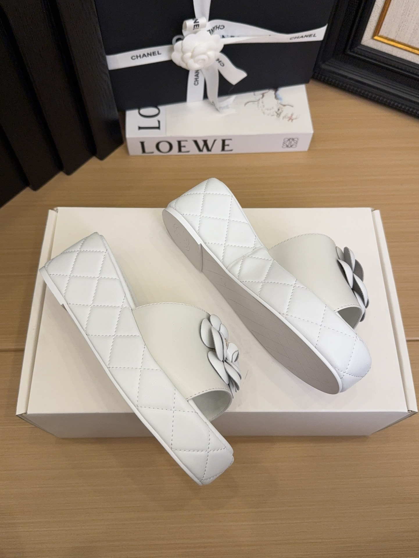 샤* 25 신상 버클 웨지 슬리퍼