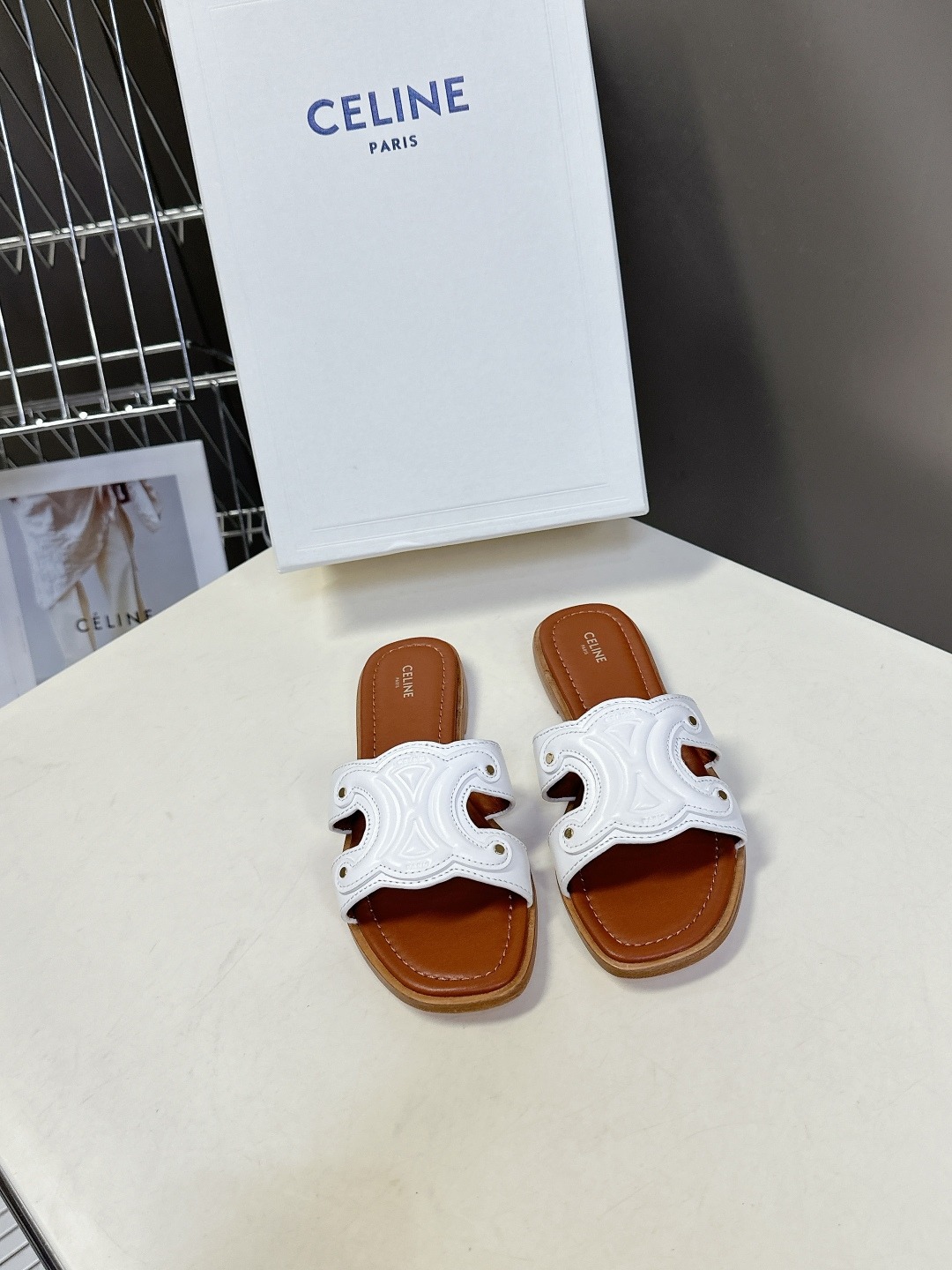 셀*느 봄여름 신상 빈티지 로마 슬리퍼