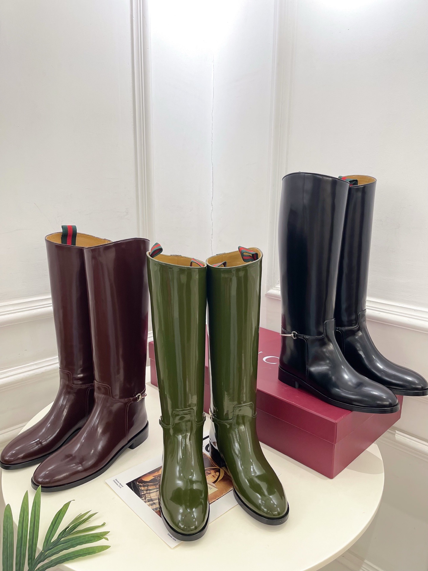 구* 25?신상 클래식 버클 롱부츠