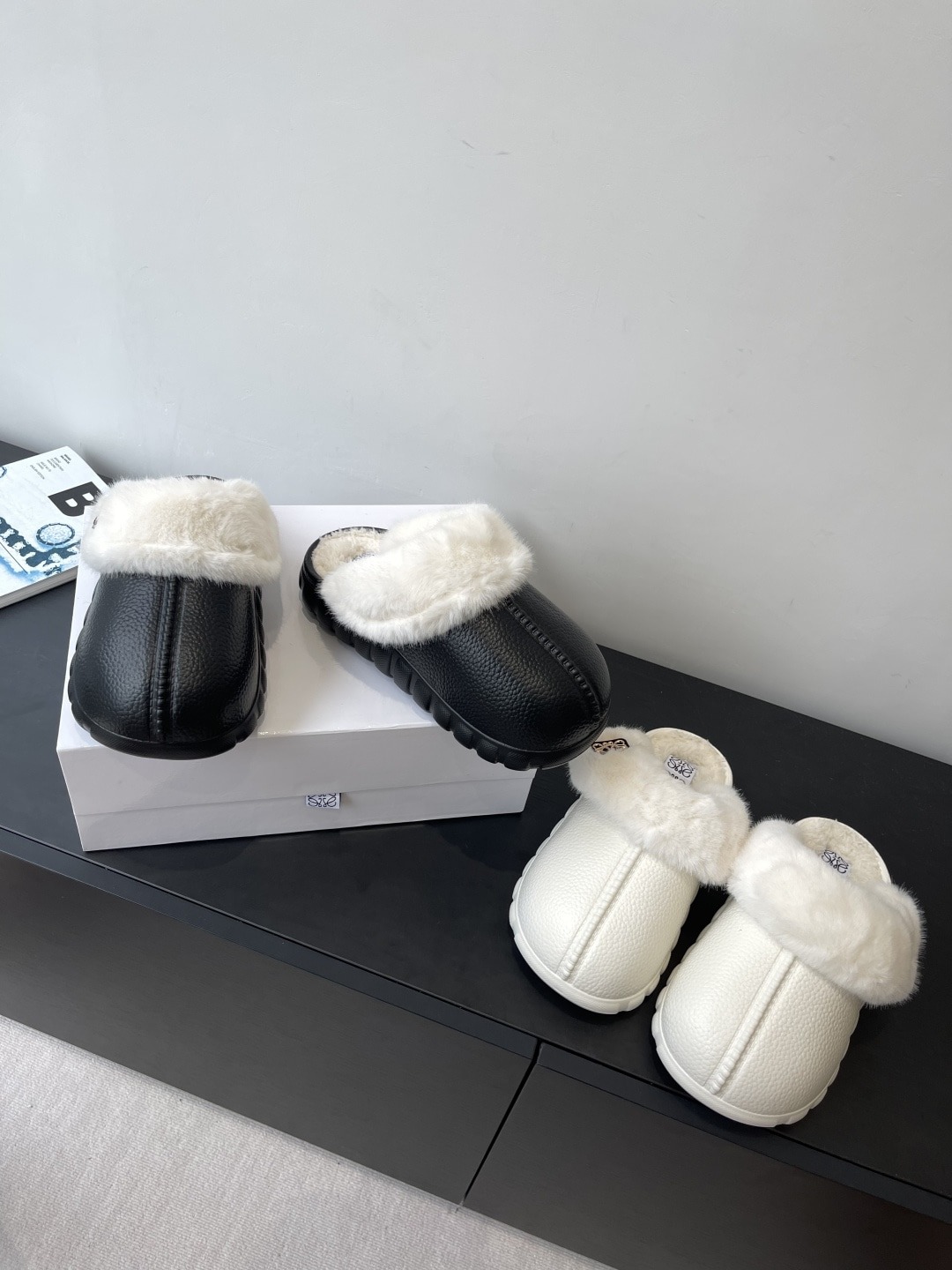 로*베 25ss 신상 버켄 세미 슬리퍼