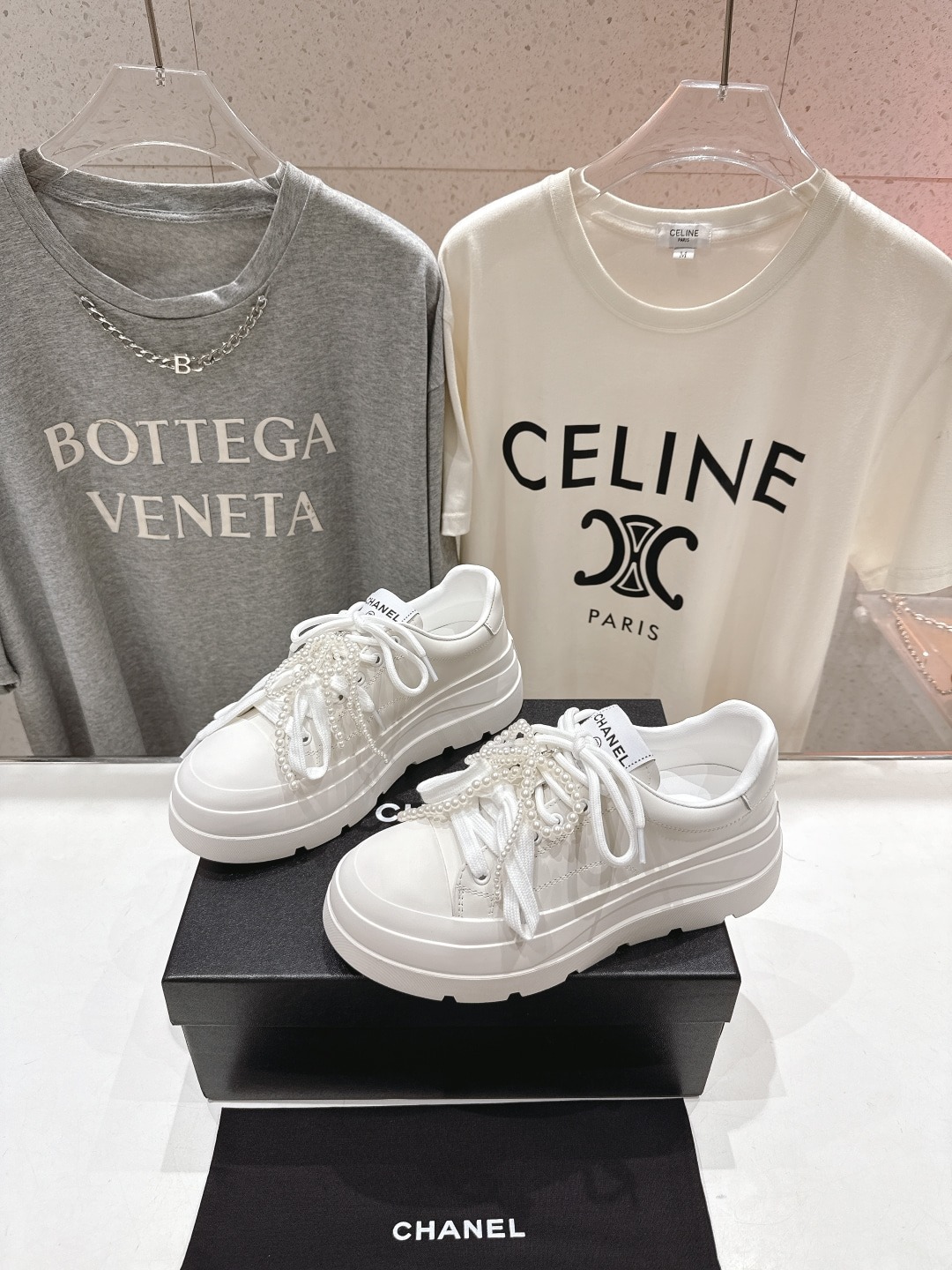 샤* 2025ss 최신 통굽 쿠키슈즈