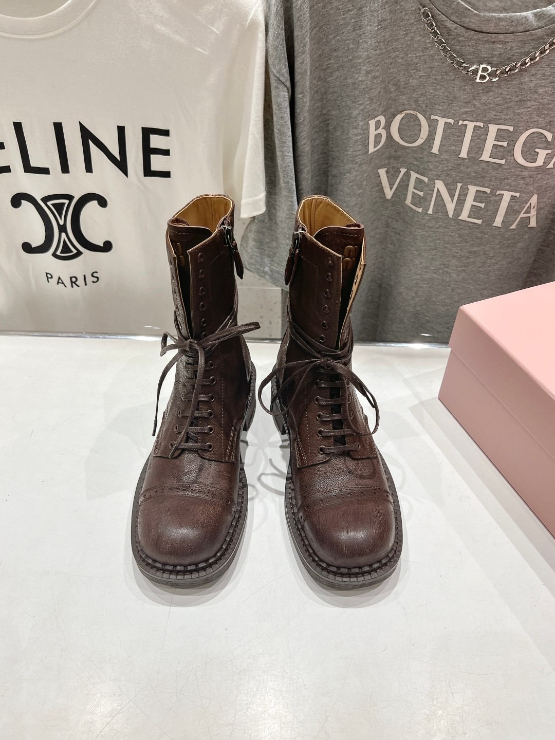 미*미* 25ss 가을/겨울 앤티크 빈티지 라이더 워커