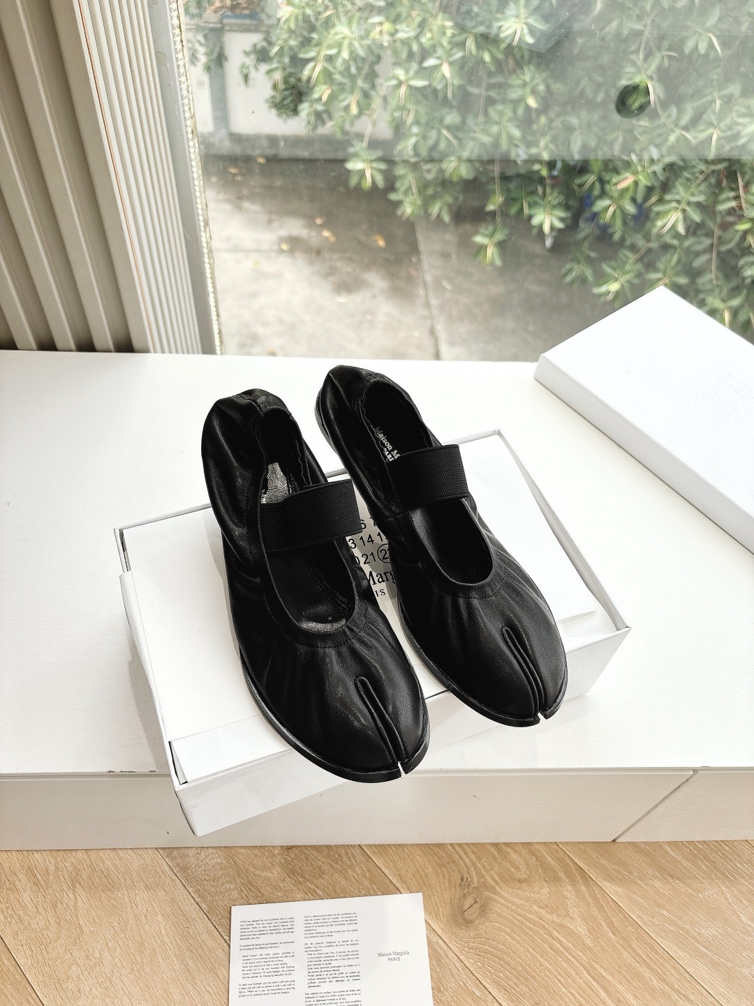 메*마르지엘라 발레리노 메리제인 플랫 슈즈