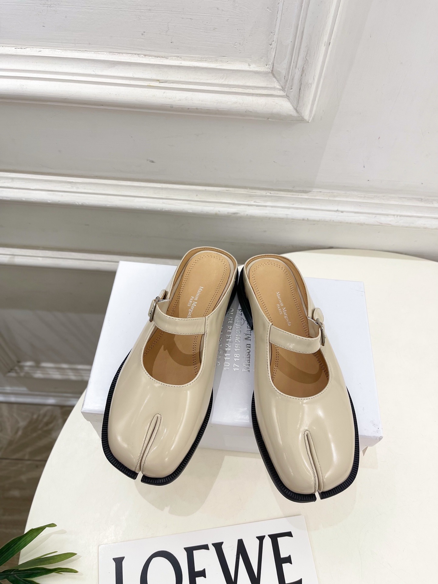 메*마르지엘라 25 신상 빈티지 메리제인 쪼리