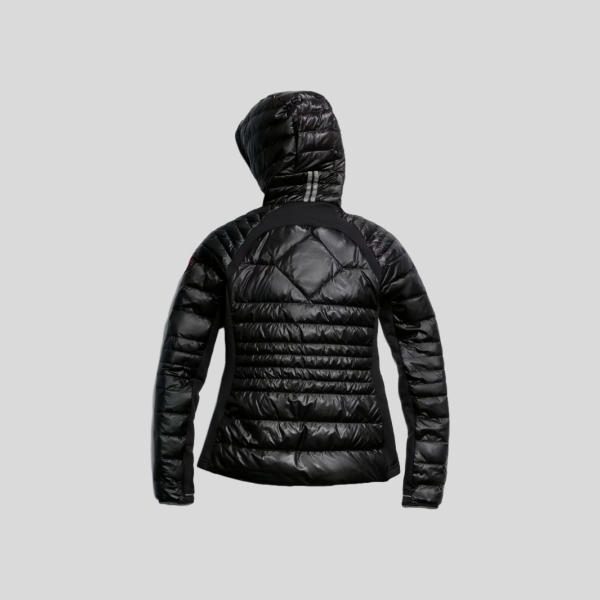 캐나다구스 후드 블랙 라벨 다운 자켓