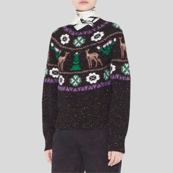 샤넬 스키 컬렉션 스웨터