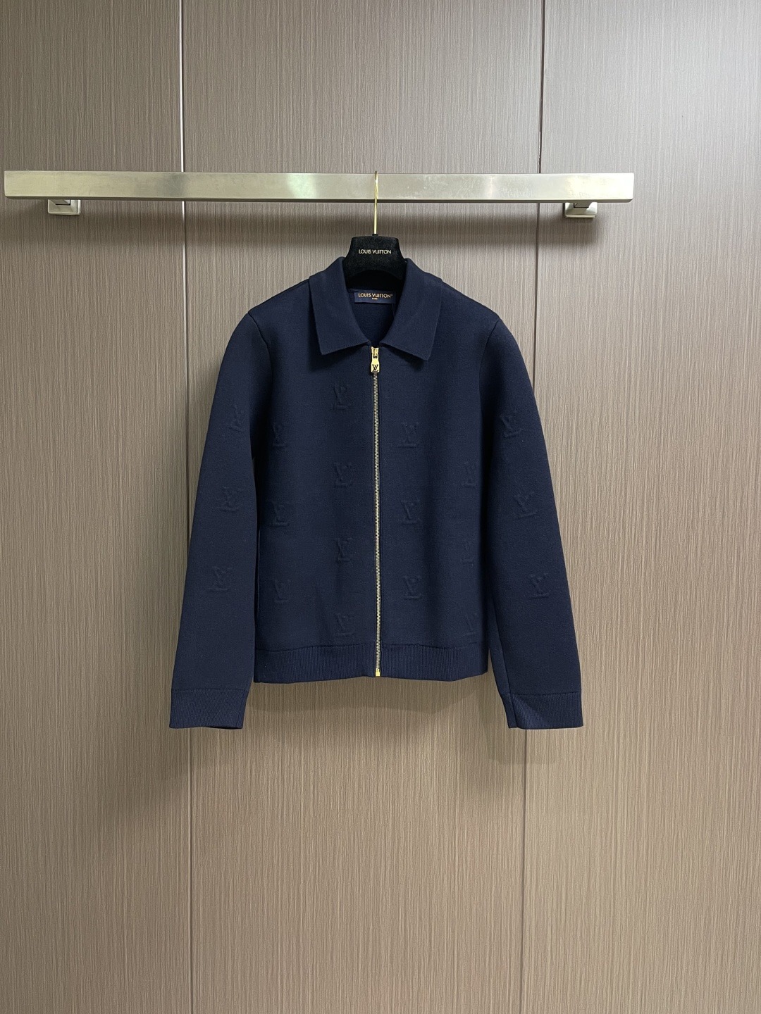 루*비통 25ss 니트 블루종 점퍼