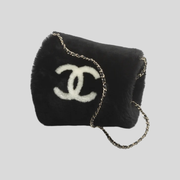 샤넬 시어링 핸드워머