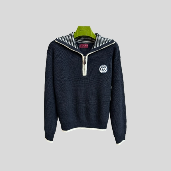 구찌 하프집업 스웨터
