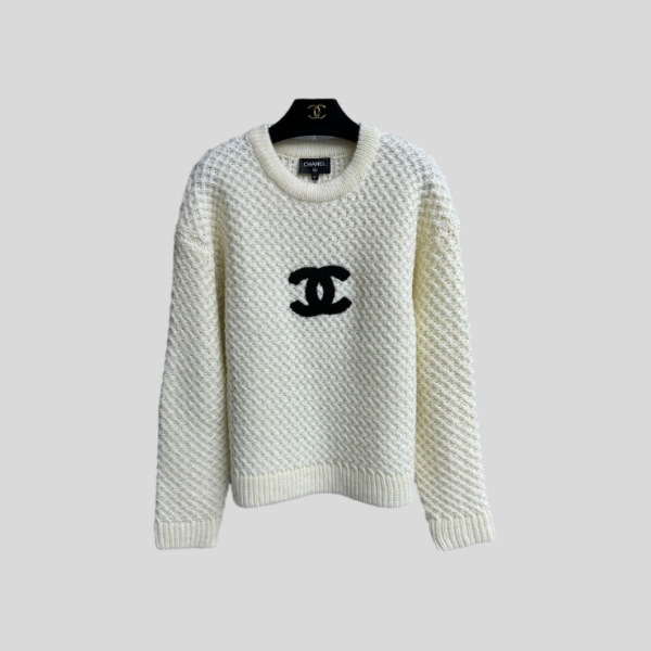 샤넬 울 스웨터