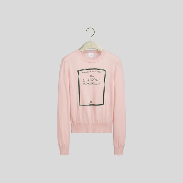 디올 Book Cover 스웨터