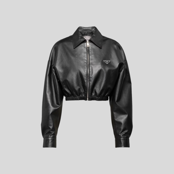 프라다 가죽 재킷