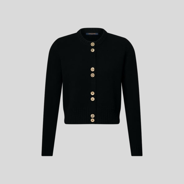 루이비통 모노그램 버튼 가디건