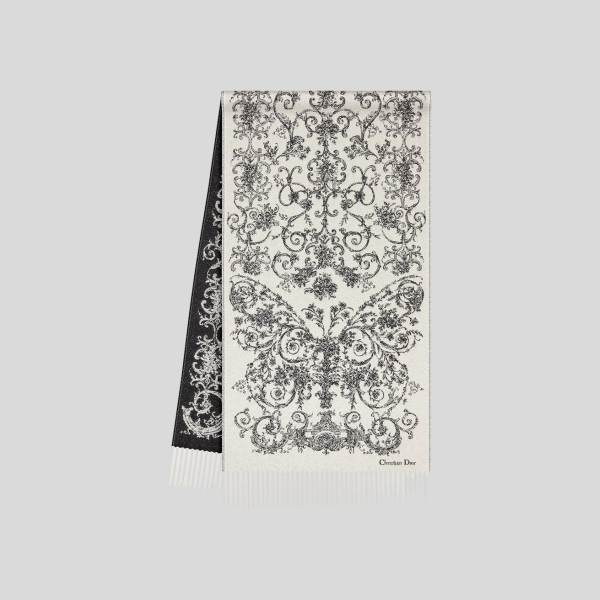 디올 디오레스크 버터플라이 숄