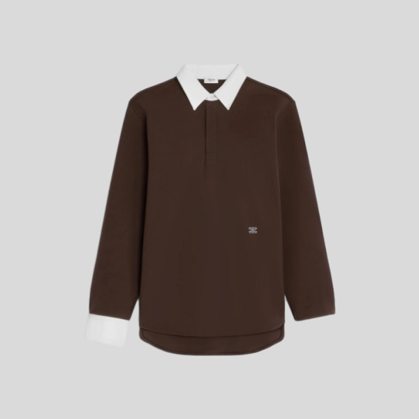 셀린느 자수 폴로 셔츠