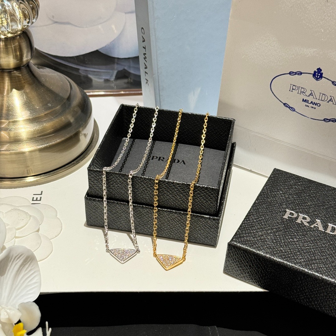 프*다 신상 올 큐빅 목걸이