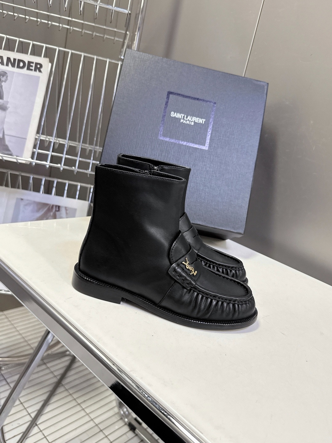 입*로랑 신상 앵클부츠