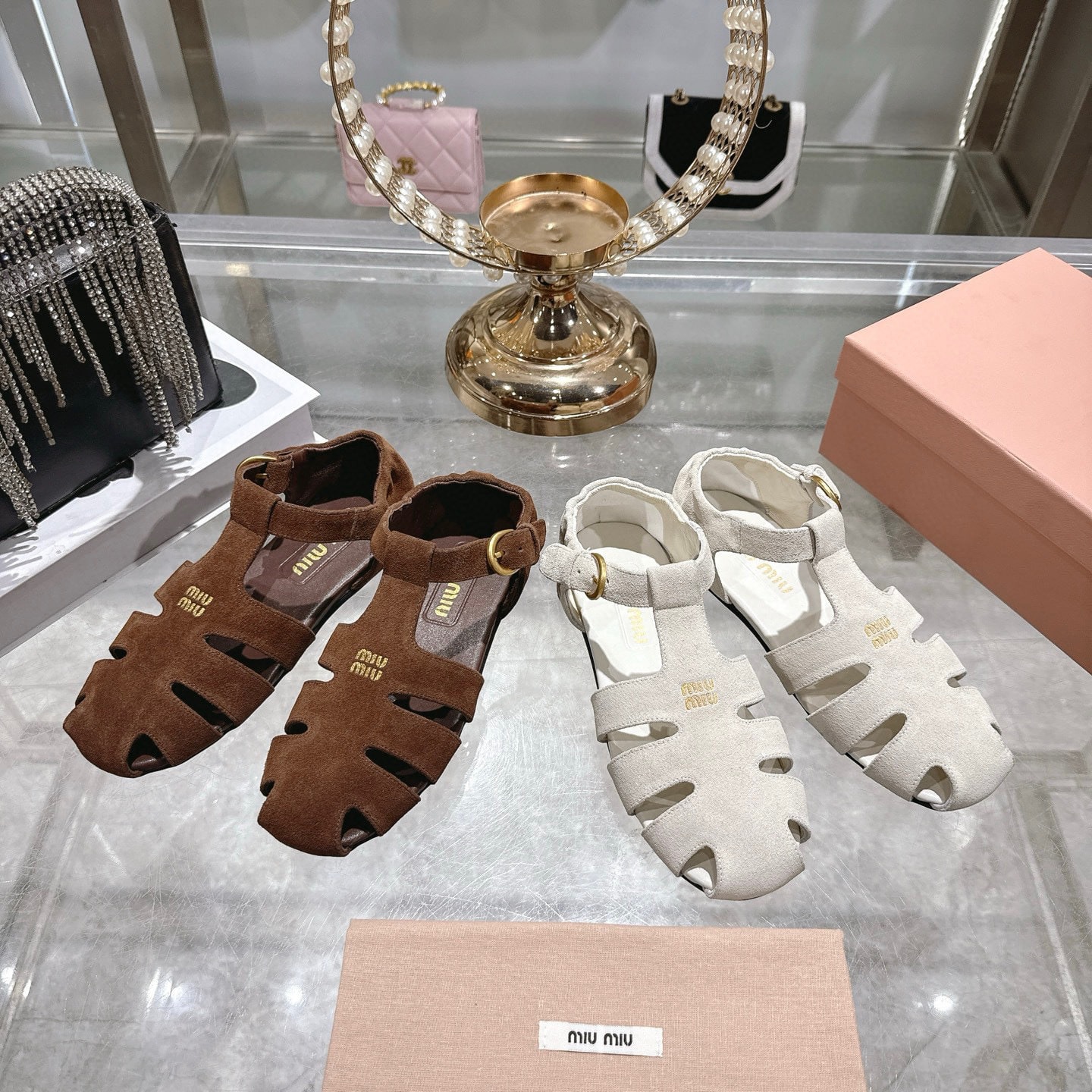 미*미* 26 신상 일자 스트랩 플랫 샌들