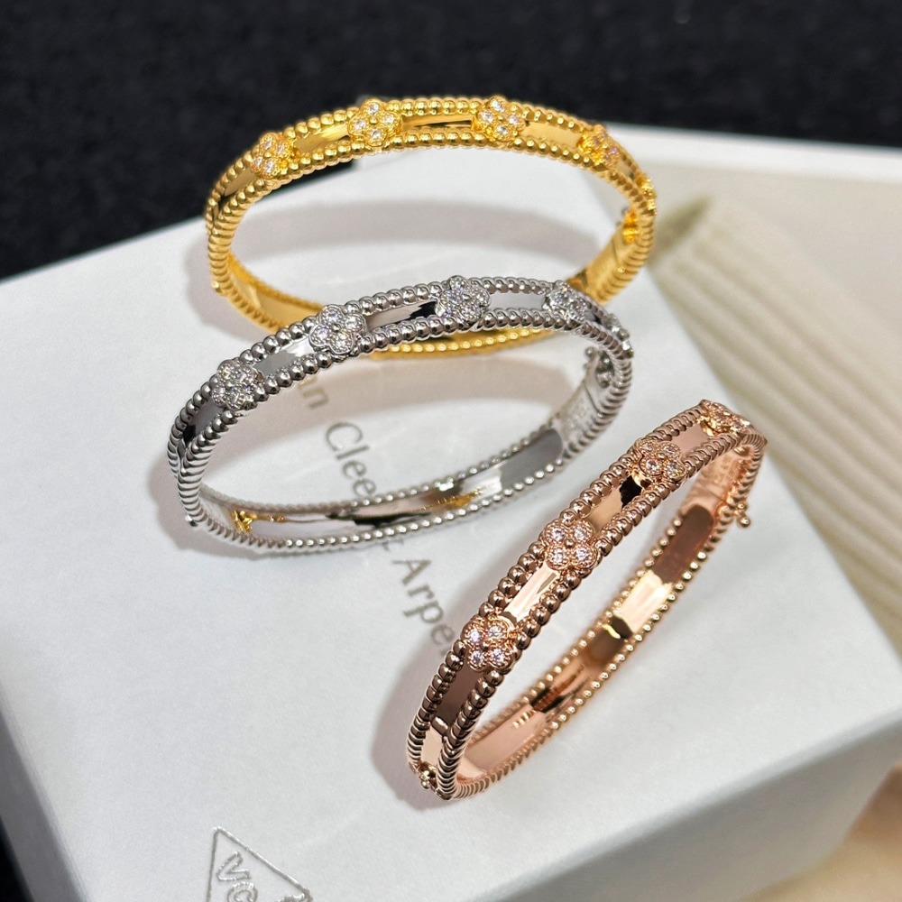 반*리프 Arpel 뻬를리 스위트 클로버 브레이슬릿 팔찌