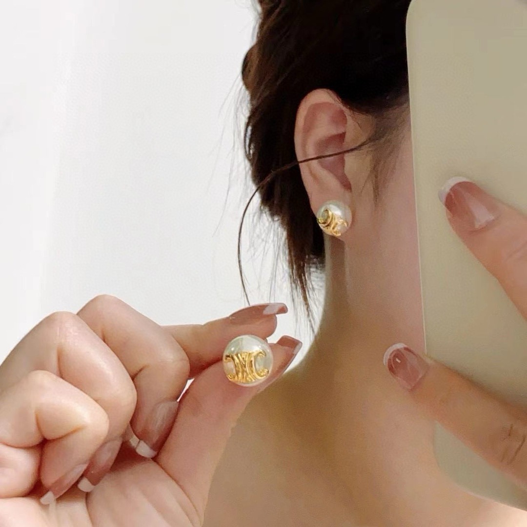 셀*느 진주 이어링